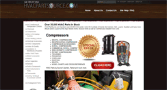 Desktop Screenshot of hvacpartsource.com