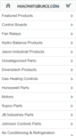 Mobile Screenshot of hvacpartsource.com